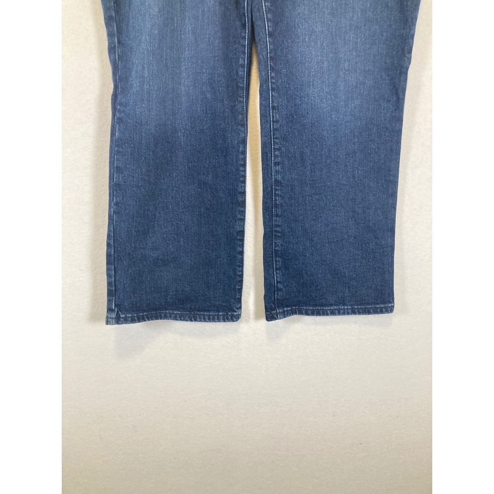 Classic A New Day Women 14/32R Dark Indigo High Rise Straight‎ Leg Stretch Jeans - Picture 10 of 14